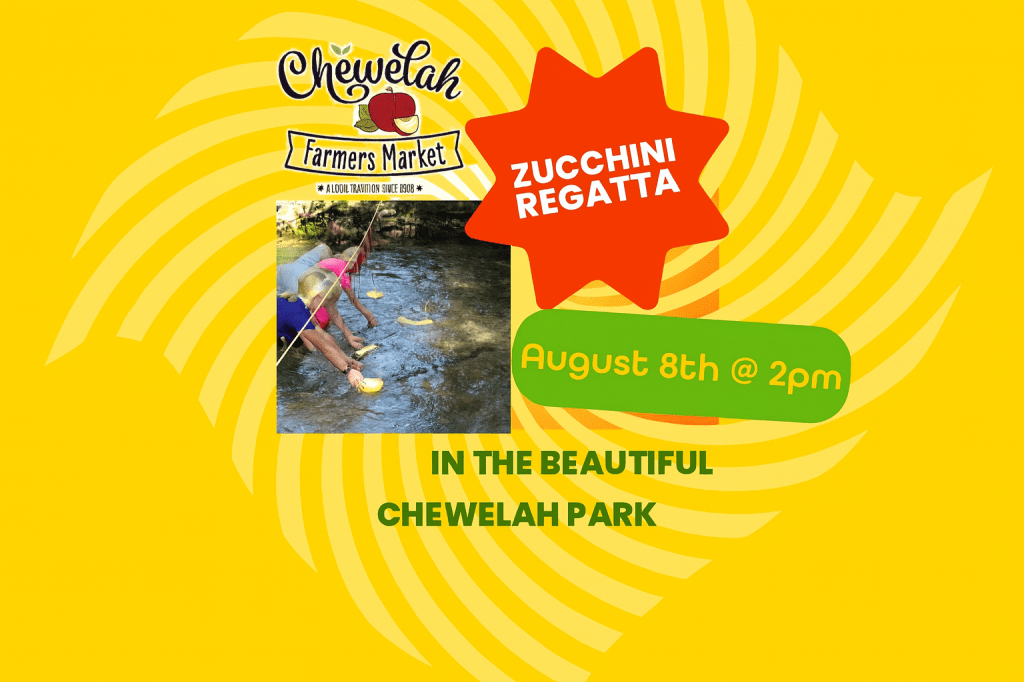 Zucchini Regatta Returns to Chewelah Farmers Market August&nbsp;8